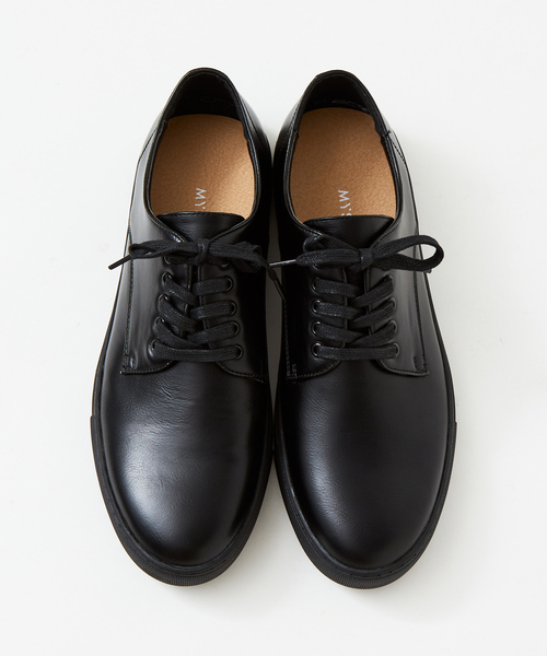 MYSELF ABAHOUSE（マイセルフアバハウス）の「【プレーントゥ/チロリアン/ウイングチップ】選べるカジュアルシューズシリーズ（スニーカー・メンズ・ブラック系その他/ブラック系その他2/ブラック系その他3・40/41/42/43/44）」の5枚目の写真