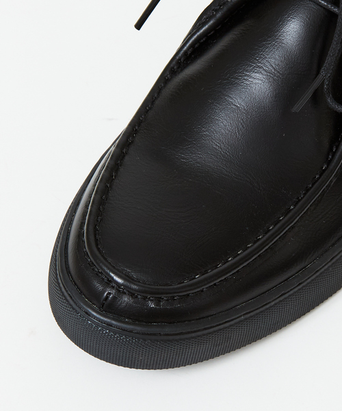 MYSELF ABAHOUSE（マイセルフアバハウス）の「【プレーントゥ/チロリアン/ウイングチップ】選べるカジュアルシューズシリーズ（スニーカー・メンズ・ブラック系その他/ブラック系その他2/ブラック系その他3・40/41/42/43/44）」の7枚目の写真