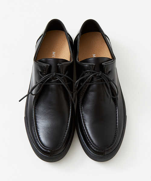 MYSELF ABAHOUSE（マイセルフアバハウス）の「【プレーントゥ/チロリアン/ウイングチップ】選べるカジュアルシューズシリーズ（スニーカー・メンズ・ブラック系その他/ブラック系その他2/ブラック系その他3・40/41/42/43/44）」の8枚目の写真