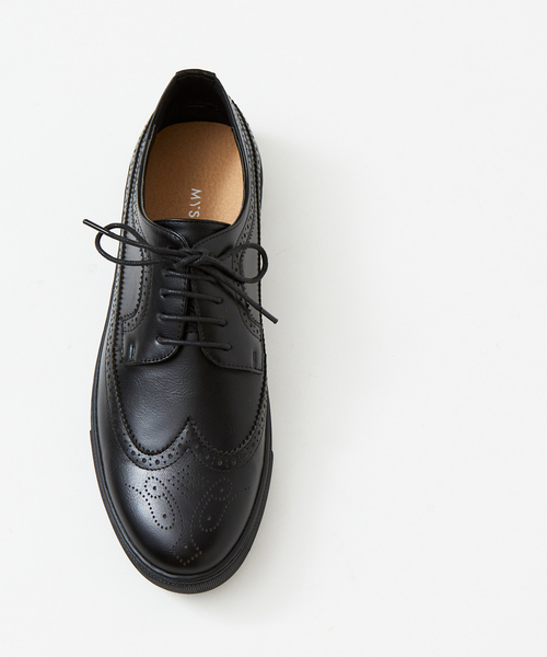 MYSELF ABAHOUSE（マイセルフアバハウス）の「【プレーントゥ/チロリアン/ウイングチップ】選べるカジュアルシューズシリーズ（スニーカー・メンズ・ブラック系その他/ブラック系その他2/ブラック系その他3・40/41/42/43/44）」の15枚目の写真