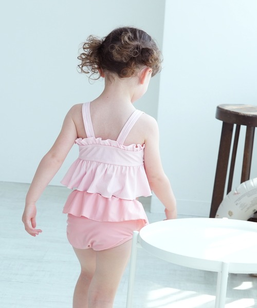 ♡さん専用　　＋水着 子供服　まとめ売り　女の子　110 夏物　冬物 キッズ水着 女の子 リブ セパレート（水着）｜utatane（ウタタネ