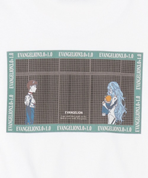 Mac-House(マックハウス)の「EVANGELION エヴァンゲリオン 半袖Tシャツ(Tシャツ/カットソー・メンズ・ホワイト/ブラック/ピンク/ブルー・M/L/XL)」の13枚目の写真