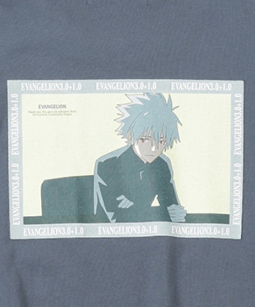 Mac-House(マックハウス)の「EVANGELION エヴァンゲリオン 半袖Tシャツ(Tシャツ/カットソー・メンズ・ホワイト/ブラック/ピンク/ブルー・M/L/XL)」の16枚目の写真