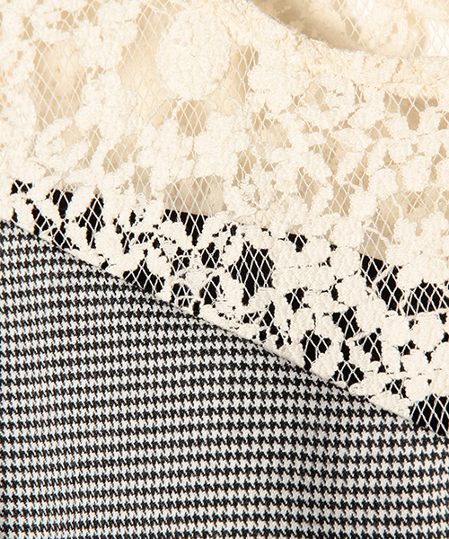 CAROLINA GLASER（カロリナ グレイサー）の「CAROLINA GLASER / レース オールインワン（つなぎ/オールインワン・レディース・ホワイト/ブラック・ONE SIZE）」の21枚目の写真