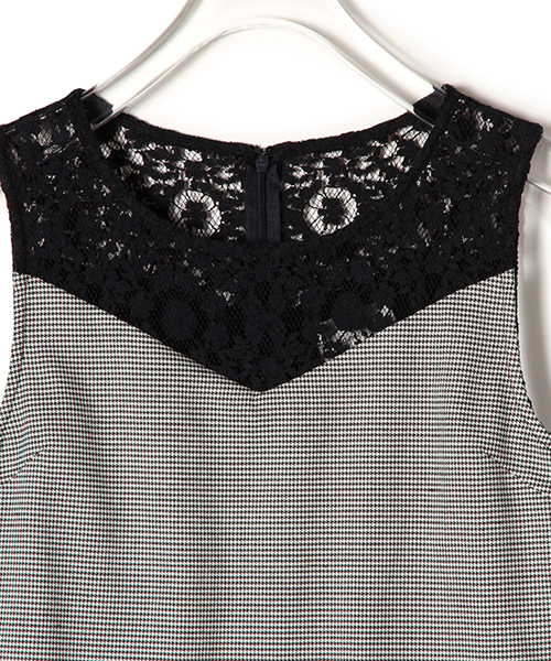 CAROLINA GLASER（カロリナ グレイサー）の「CAROLINA GLASER / レース オールインワン（つなぎ/オールインワン・レディース・ホワイト/ブラック・ONE SIZE）」の13枚目の写真