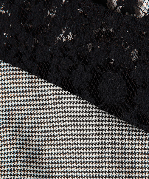 CAROLINA GLASER（カロリナ グレイサー）の「CAROLINA GLASER / レース オールインワン（つなぎ/オールインワン・レディース・ホワイト/ブラック・ONE SIZE）」の16枚目の写真