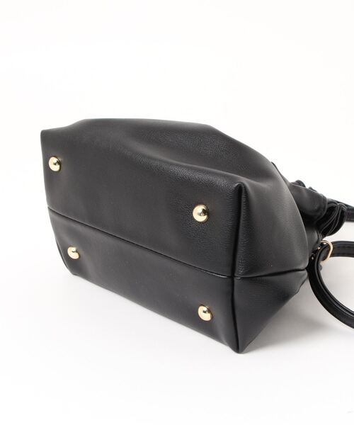 Riberry（リベリー）の「ギャザーリングハンドルミニバッグ（ショルダーバッグ・レディース・ホワイト/ブラック/グリーン/ベージュ・FREE）」の20枚目の写真