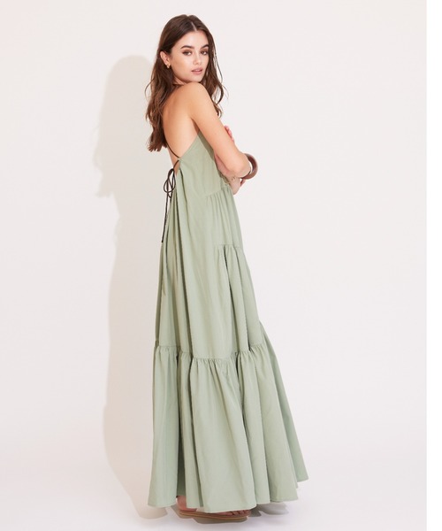 ALEXIA STAM（アリシアスタン）の「Tiered Dress /ティアードドレス（ワンピース・レディース・ブラック/イエロー/グリーン系その他・FREE）」の22枚目の写真