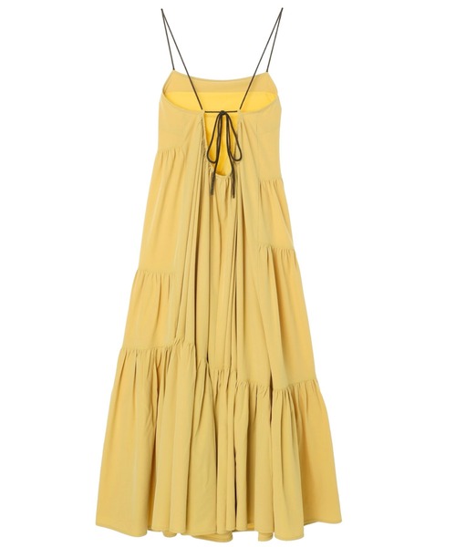 ALEXIA STAM（アリシアスタン）の「Tiered Dress /ティアードドレス（ワンピース・レディース・ブラック/イエロー/グリーン系その他・FREE）」の6枚目の写真