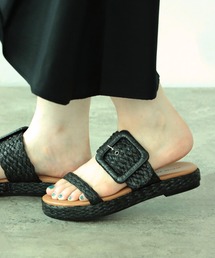 柔らかクッション・ダブルストラップサンダル