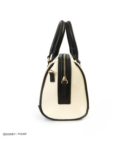 Paradise Picnic（パラダイスピクニック）の「トイ・ストーリー フレンズキャンバスボストン（ボストンバッグ・レディース・ブラック/ブラウン・FREE）」の7枚目の写真