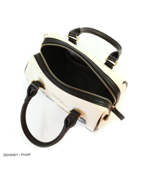 Paradise Picnic（パラダイスピクニック）の「トイ・ストーリー フレンズキャンバスボストン（ボストンバッグ・レディース・ブラック/ブラウン・FREE）」の4枚目の写真