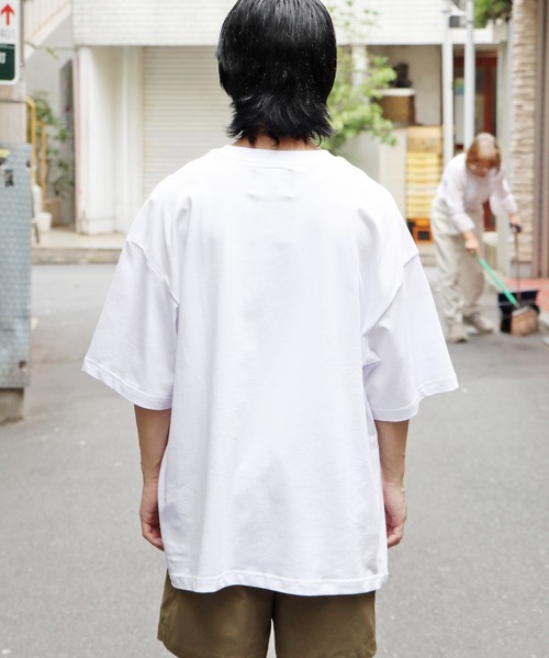 SUPPLIER(サプライヤー)の「SUPPLIER/サプライヤー PHYTHON IRON LOGO TEE ロゴTシャツ(Tシャツ/カットソー・メンズ・グレー/ホワイト/ライトブルー・M/L/XL)」の5枚目の写真