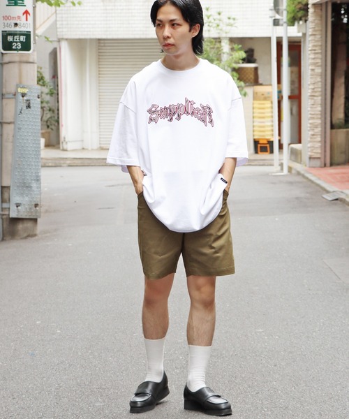 SUPPLIER(サプライヤー)の「SUPPLIER/サプライヤー PHYTHON IRON LOGO TEE ロゴTシャツ(Tシャツ/カットソー・メンズ・グレー/ホワイト/ライトブルー・M/L/XL)」の19枚目の写真