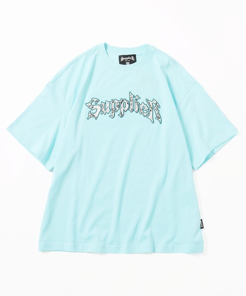 SUPPLIER(サプライヤー)の「SUPPLIER/サプライヤー PHYTHON IRON LOGO TEE ロゴTシャツ(Tシャツ/カットソー・メンズ・グレー/ホワイト/ライトブルー・M/L/XL)」の16枚目の写真