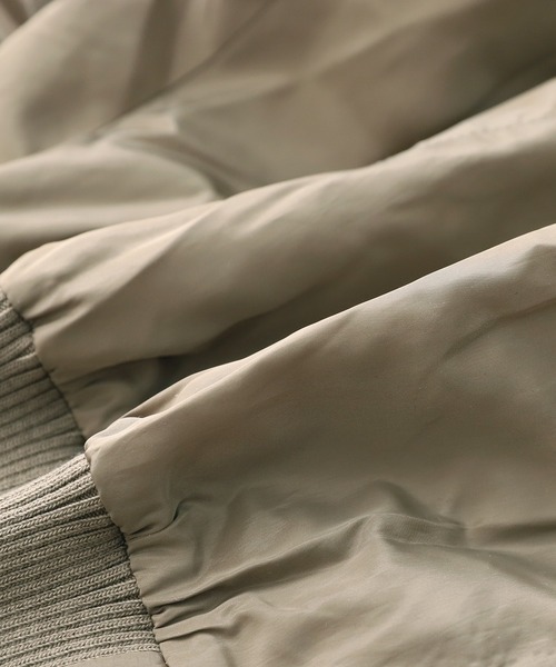 reca（レカ）の「【使用禁止！】MA-1【使用禁止！】（MA-1・レディース・ブラック/オフホワイト/カーキ・M/L）」の15枚目の写真