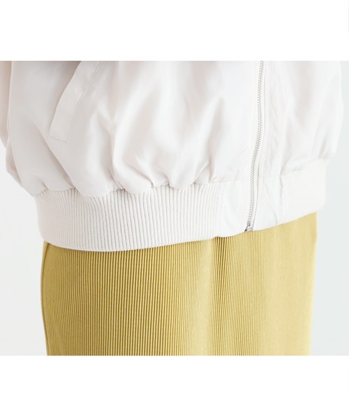 reca（レカ）の「【使用禁止！】MA-1【使用禁止！】（MA-1・レディース・ブラック/オフホワイト/カーキ・M/L）」の13枚目の写真