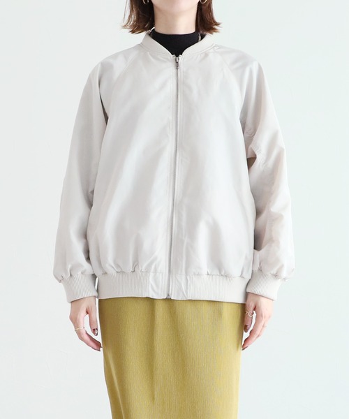 reca（レカ）の「【使用禁止！】MA-1【使用禁止！】（MA-1・レディース・ブラック/オフホワイト/カーキ・M/L）」の5枚目の写真