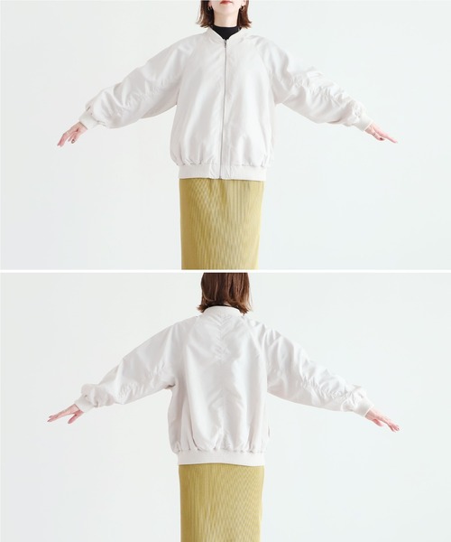 reca（レカ）の「【使用禁止！】MA-1【使用禁止！】（MA-1・レディース・ブラック/オフホワイト/カーキ・M/L）」の8枚目の写真