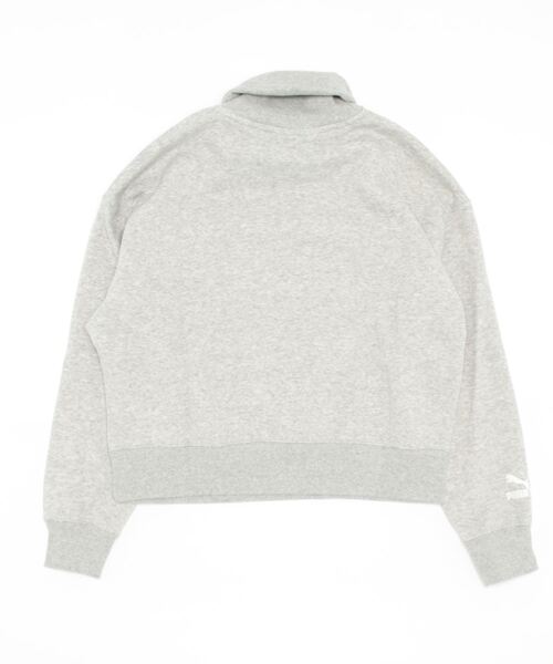 PUMA（プーマ）の「PUMA プーマ ウィメンズ PUMA TEAM 裏起毛 リラックス 長袖 クルースウェット（その他トップス・レディース・ライトグレー/サンドベージュ・SMALL/MEDIUM/LARGE/X-SMALL）」の6枚目の写真