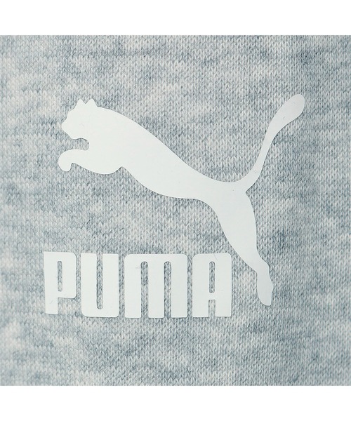 PUMA（プーマ）の「PUMA プーマ ウィメンズ PUMA TEAM 裏起毛 リラックス 長袖 クルースウェット（その他トップス・レディース・ライトグレー/サンドベージュ・SMALL/MEDIUM/LARGE/X-SMALL）」の4枚目の写真