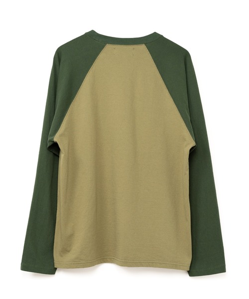 MYne(マイン)の「THE SHOT Printed LTS(Tシャツ/カットソー・メンズ・ブラック/パープル/カーキ・M/L/S)」の21枚目の写真