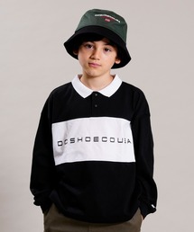 DC（ディーシー）の「DC/ディーシー キッズ 長袖ポロシャツ YLT224532（Tシャツ/カットソー）」