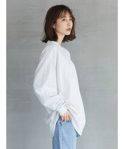 Green　Parks（グリーンパークス）の「【UNISEX】■STRANGER THINGS Surfer Boy（Tシャツ/カットソー・レディース・グレー・FREE）」の10枚目の写真