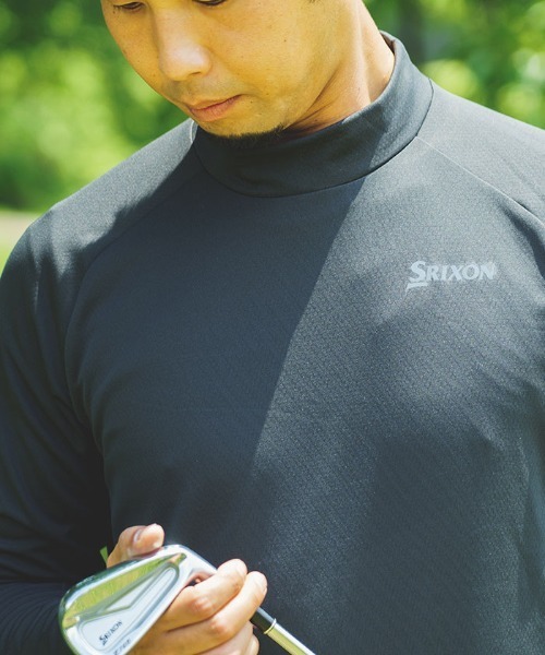SRIXON（スリクソン）の「【ZERO ROUND】モックネック長袖シャツ ゼロ
