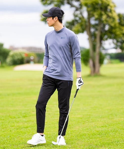 SRIXON（スリクソン）の「【ZERO ROUND】モックネック長袖シャツ ゼロ