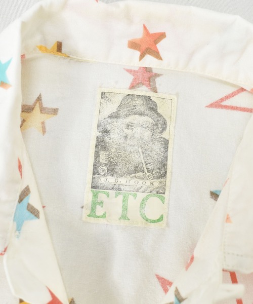 Coca Cola(コカコーラ)の「【ヴィンテージ古着】J,G,HOOK ETC Coca-Cola / コカ・コーラ 総柄 プルオーバーシャツ(シャツ/ブラウス・メンズ・ホワイト・MEDIUM)」の4枚目の写真