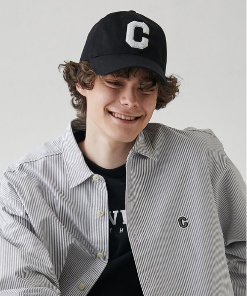 COVERNAT（カバーナット）の「【COVERNAT】C LOGO B.B CAP / カバーナット Cロゴ ベースボール キャップ（キャップ・メンズ・ブラウン/グリーン/ネイビー/ベージュ/ブラック・FREE）」の12枚目の写真