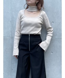 オープンフロント2WAY KNIT