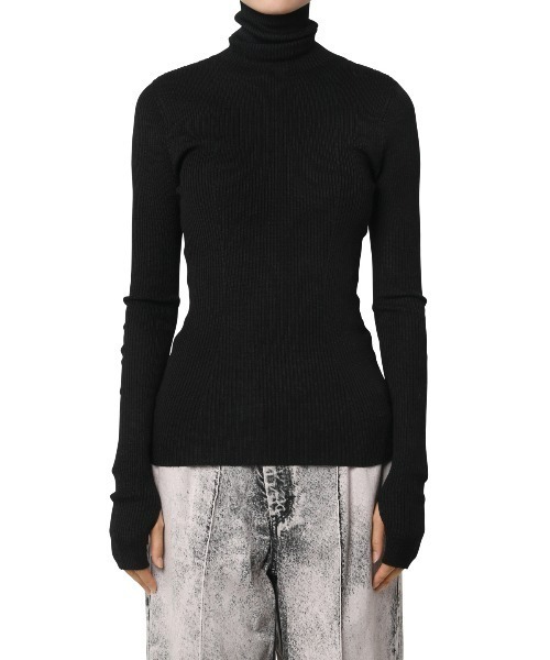 ニット/セーター Wholegarment Turtle Knit LE CIEL BLEU（ルシェルブルー）の「ホールガーメントタートルニット