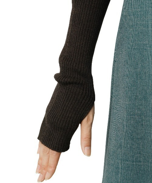 ニット/セーター Wholegarment Turtle Knit LE CIEL BLEU（ルシェルブルー）の「ホールガーメントタートルニット