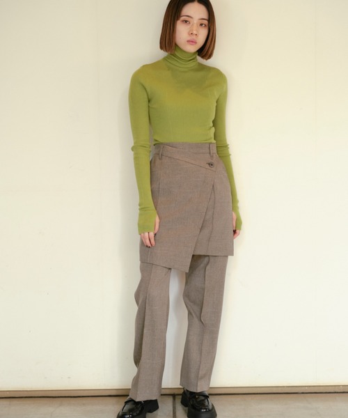 ニット/セーター Wholegarment Turtle Knit LE CIEL BLEU（ルシェルブルー）の「ホールガーメントタートルニット