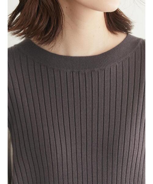 Furryrate（ファーリーレート）の「・furry rate ボリュームスリーブリブニット（ニット/セーター・レディース・アイボリー/ピンク/チャコールグレー/ブラック・FREE）」の10枚目の写真