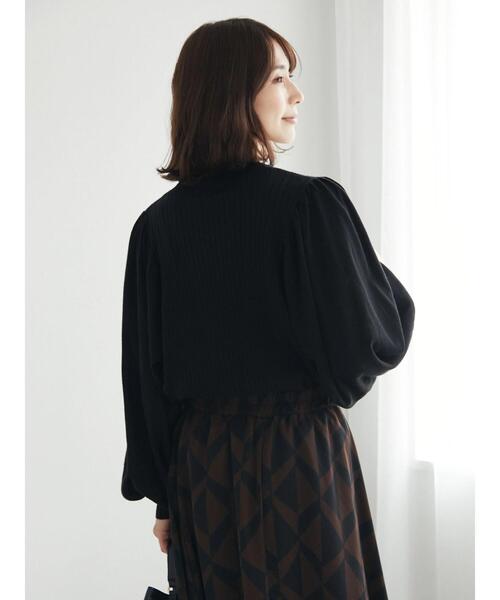 Furryrate（ファーリーレート）の「・furry rate ボリュームスリーブリブニット（ニット/セーター・レディース・アイボリー/ピンク/チャコールグレー/ブラック・FREE）」の19枚目の写真