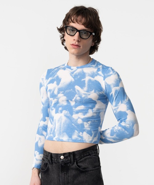 Carne Bollente（カルネボレンテ）の「【Carne Bollente】HUNDREDSOME L/S TEE（Tシャツ/カットソー・メンズ・ブルー系その他・LARGE/MEDIUM/SMALL）」の8枚目の写真