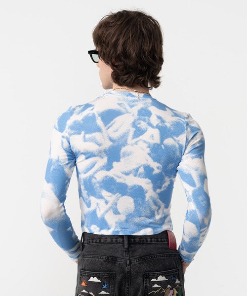 Carne Bollente（カルネボレンテ）の「【Carne Bollente】HUNDREDSOME L/S TEE（Tシャツ/カットソー・メンズ・ブルー系その他・LARGE/MEDIUM/SMALL）」の10枚目の写真