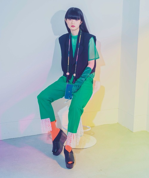 MONDEWORK（モンドワーク）の「スマホストラップ（スマホグッズ・レディース・ブルー/ブラック/ピンク/オレンジ・ONE SIZE）」の4枚目の写真