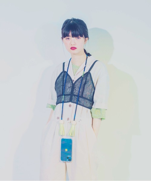 MONDEWORK（モンドワーク）の「スマホストラップ（スマホグッズ・レディース・ブルー/ブラック/ピンク/オレンジ・ONE SIZE）」の14枚目の写真