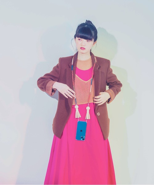 MONDEWORK（モンドワーク）の「スマホストラップ（スマホグッズ・レディース・ブルー/ブラック/ピンク/オレンジ・ONE SIZE）」の16枚目の写真