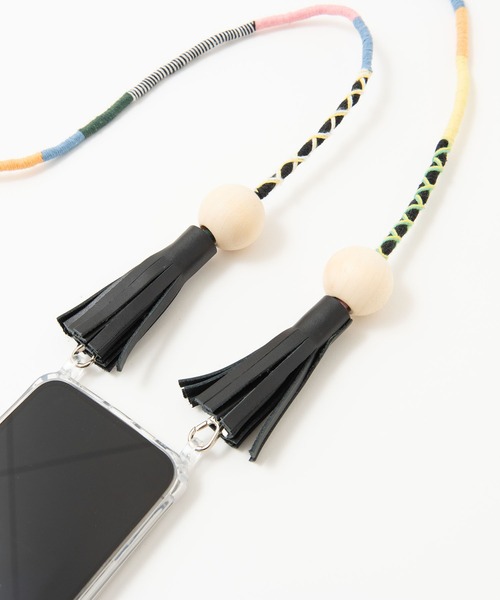 MONDEWORK（モンドワーク）の「スマホストラップ（スマホグッズ・レディース・ブルー/ブラック/ピンク/オレンジ・ONE SIZE）」の10枚目の写真