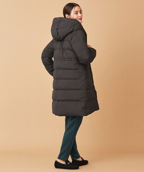 【洗える】スムースタッチロング丈ダウンコート
