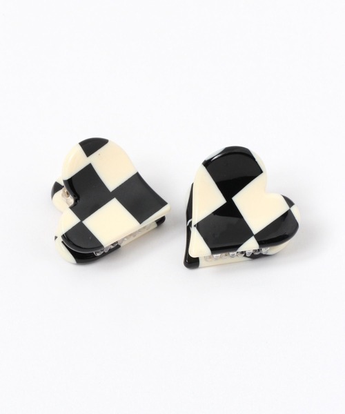 Heather（ヘザー）の「ミニクリップSET　171550（バレッタ/ヘアクリップ・レディース・ホワイト系その他/ブラウン系その他/ブラウン/ブラック・ONE SIZE）」の6枚目の写真