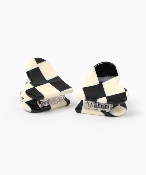 Heather（ヘザー）の「ミニクリップSET　171550（バレッタ/ヘアクリップ・レディース・ホワイト系その他/ブラウン系その他/ブラウン/ブラック・ONE SIZE）」の9枚目の写真