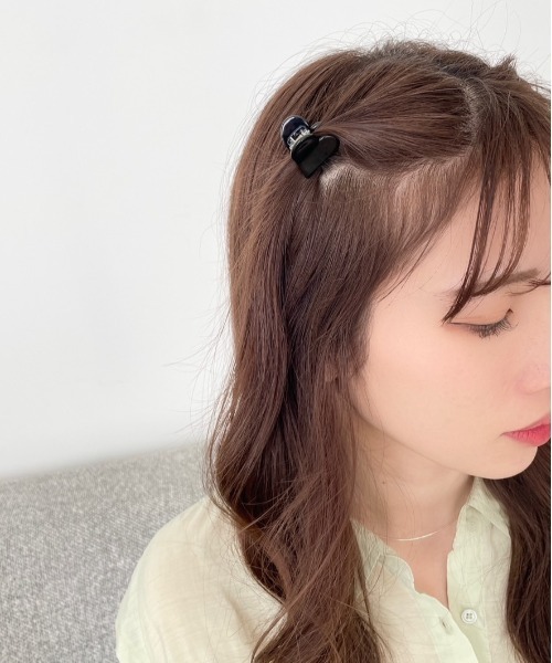 Heather（ヘザー）の「ミニクリップSET　171550（バレッタ/ヘアクリップ・レディース・ホワイト系その他/ブラウン系その他/ブラウン/ブラック・ONE SIZE）」の14枚目の写真