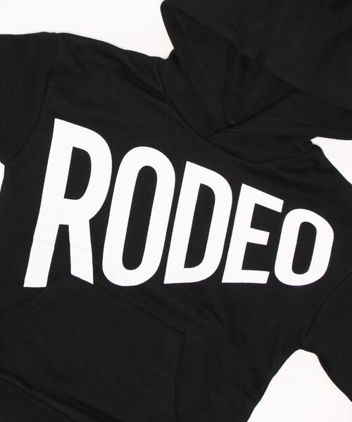 RODEO CROWNS WIDE BOWL(ロデオクラウンズワイドボウル)の「キッズLOUD LOGOフーディー(パーカー・キッズ・ダークグリーン/レッド/ブラック・110/120/130/140)」の15枚目の写真