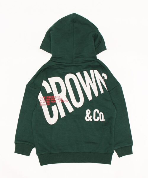 RODEO CROWNS WIDE BOWL(ロデオクラウンズワイドボウル)の「キッズLOUD LOGOフーディー(パーカー・キッズ・ダークグリーン/レッド/ブラック・110/120/130/140)」の17枚目の写真